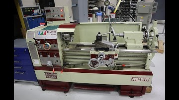 Acer 1740G E Lathe, Elect Variable Speed to 2000 RPM, Tailstock, 10" 3-Jaw Chuck Chuck,  2-Axis DRO