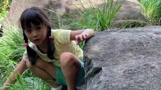 ザリガニ釣りをしたよ♪すみちゃん5歳の夏休み ザリガニ釣りをしたよ♪すみちゃん5歳の夏休み