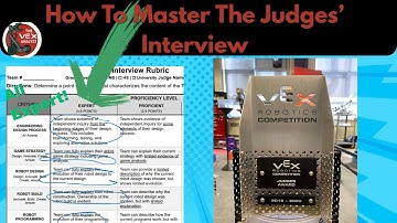 How to Master the Judges Interview: Complete Guide to the VEX Judges Interview & Awards Rubric