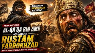 4 DAYS PERSIA COLLAPSES! Al-Qa'qa's Crazy Tactics Trap Rustam in the Qadisiyah Storm!