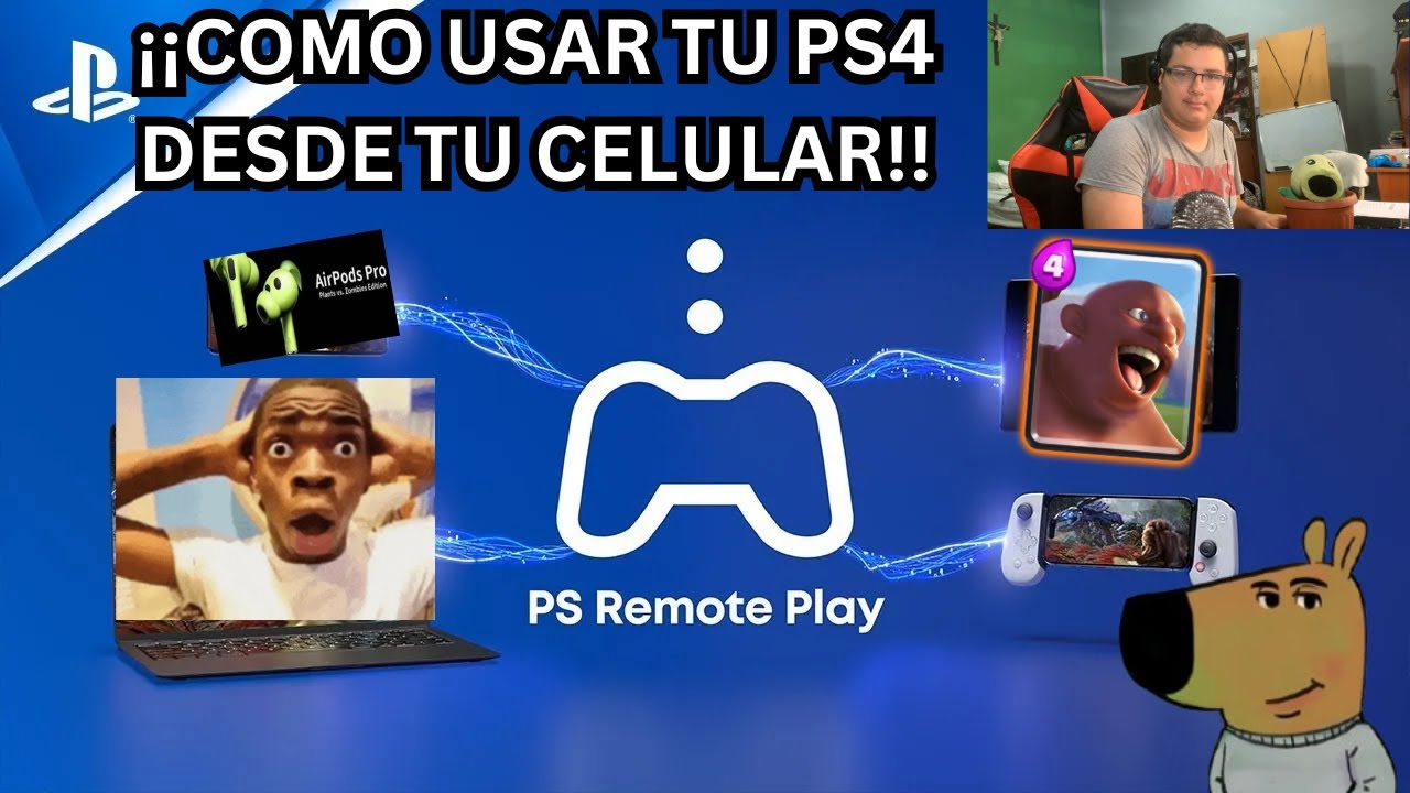 ¡Como conectar tu PS4 a tu celular con PS REMOTE PLAY!