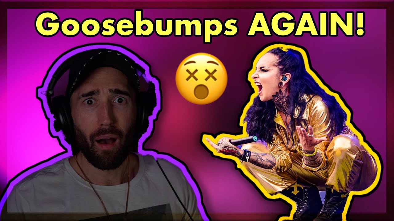 JINJER - PERENNIAL LIVE [RAPPER REACTION] SHE GAVE ME GOOSEBUMPS!