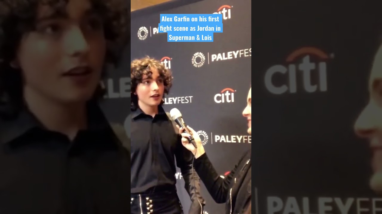 Alex Garfin talks about his first Superman & Lois fight scene as Jordan Kent