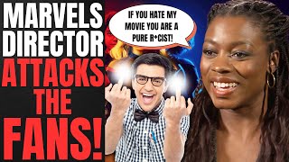 The Marvels Director NIA DACOSTA ATTACKS FANS | Says EVERYONE Who HATES This Movie ARE BIGOTS