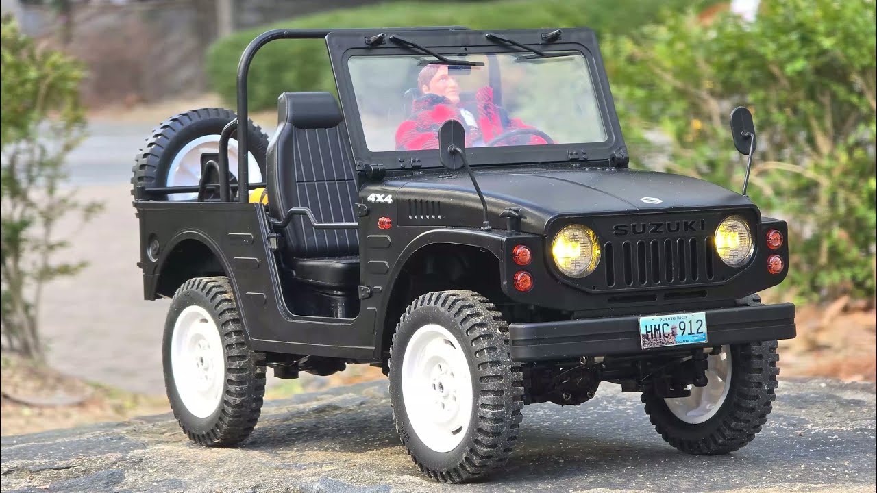 WPL C84 SUZUKI Jimny Truck Crawler Unboxing & offroad #banggood