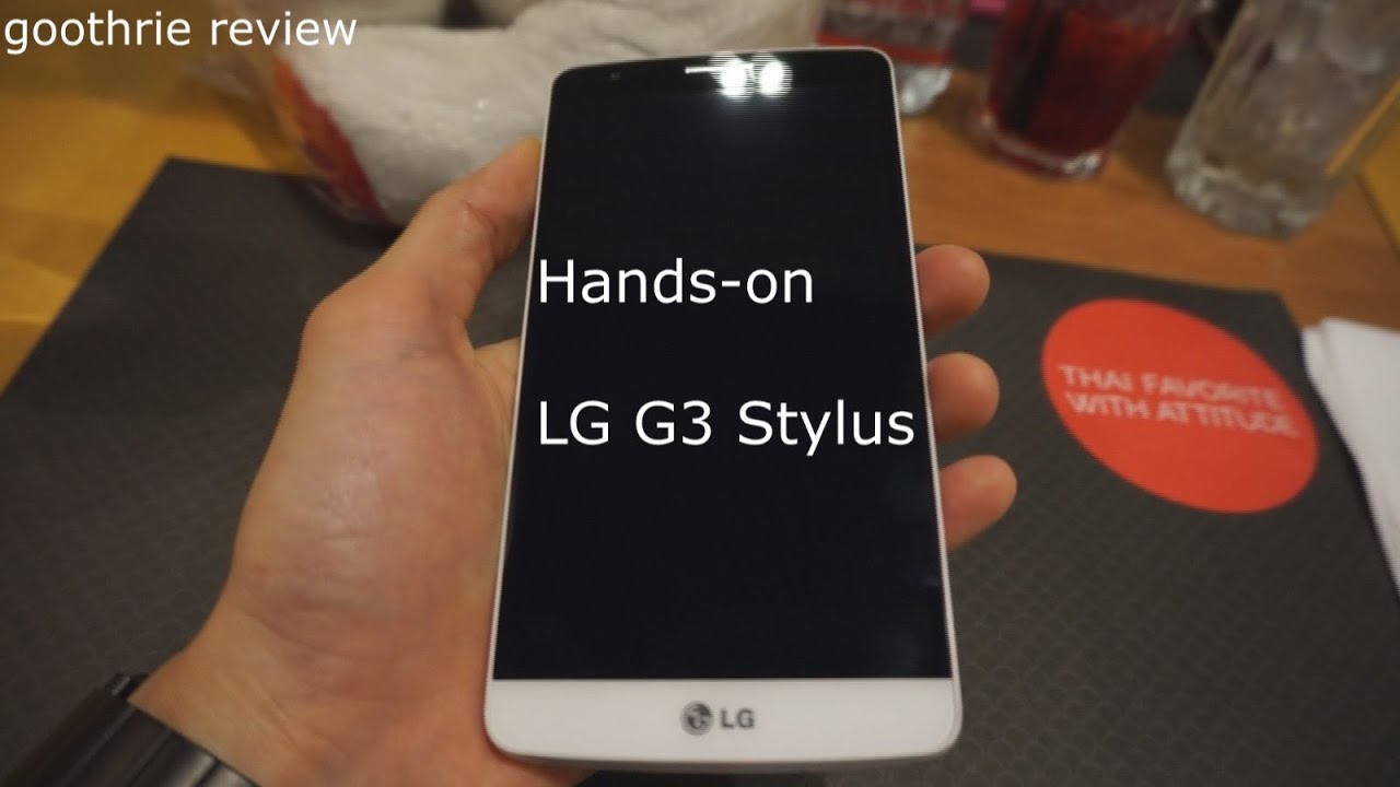 Hands-on & Preview LG G3 Stylus (Thai)