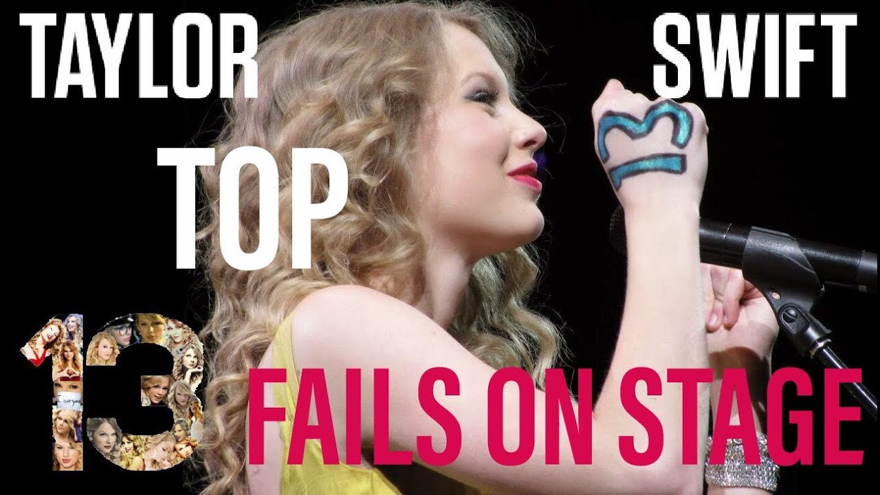 Taylor Swift Fail
