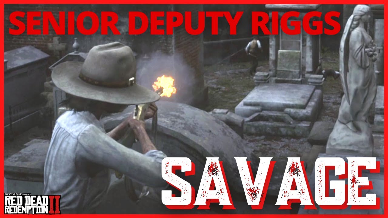 Riggs : Senior Deputy Gun Fight in Red Dead Redemption 2 Roleplay ...