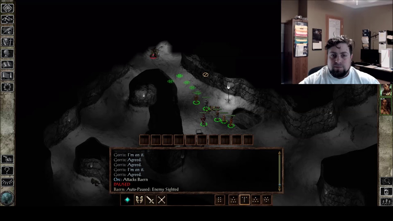 Lets Play :|: IceWind dale: enhanced Edition. | Day 5, the caravan. Caves and orcs...