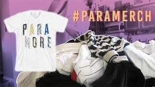 LOOK AT ALL of my PARAMORE MERCH