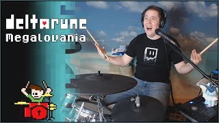 Deltarune - Megalovania On Drums! -- The8BitDrummer