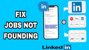 How To Fix And Solve Linkedin Jobs Not Founding | Final Solution