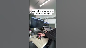 ok but can you code like this though #programming #coding #developer #cs #typing #keyboard