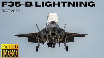 F35B Lightning - Flypast and Hovering - RIAT 2022