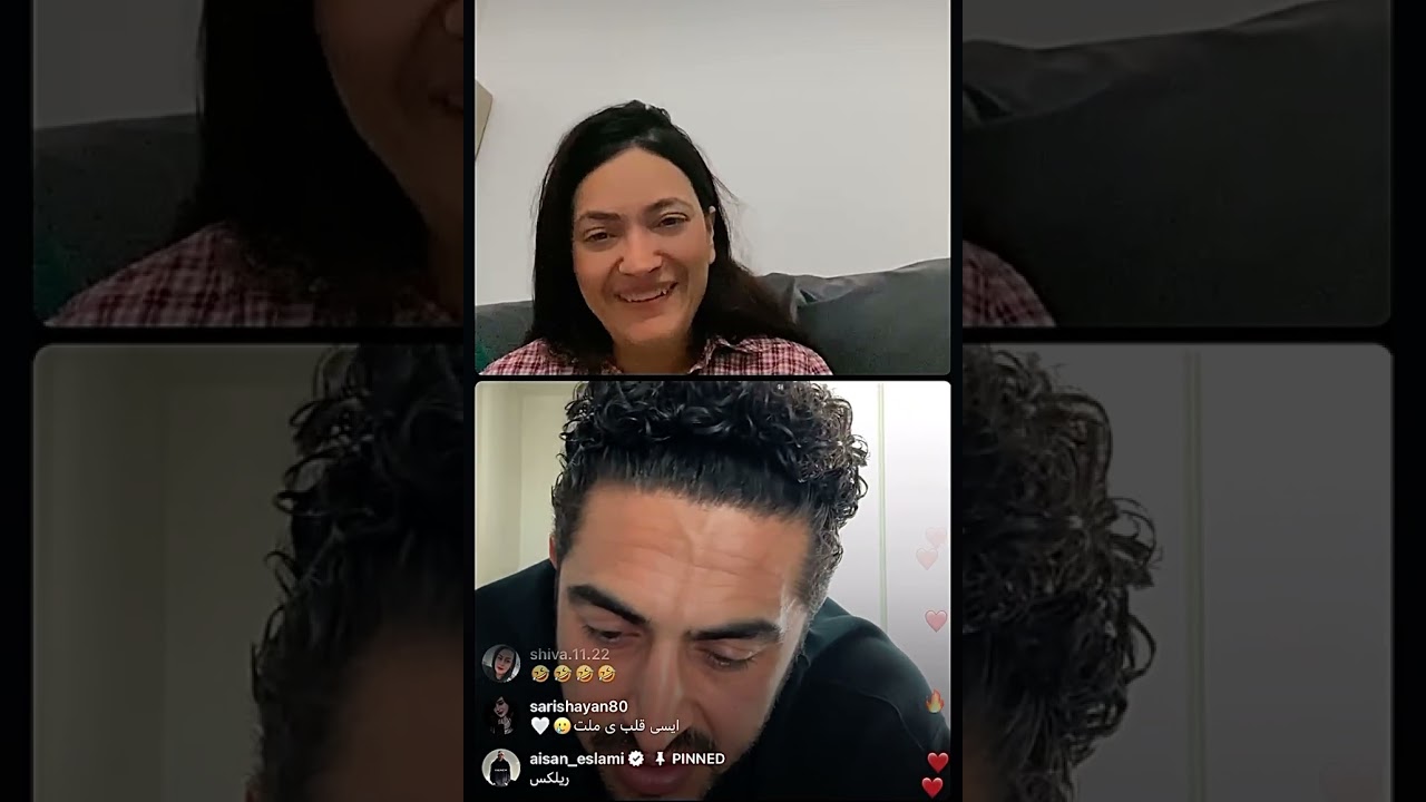 لايو احساسي ايسان و سميرا دختر معلول اهل سوئد  