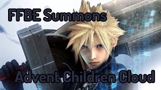 [FFBE] - Summons for Cloud & Tifa Advent Children Version