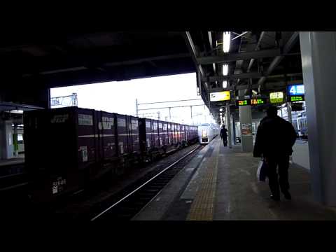 2010年2月10日  いわき駅から仙台行きのスーパーひたちです