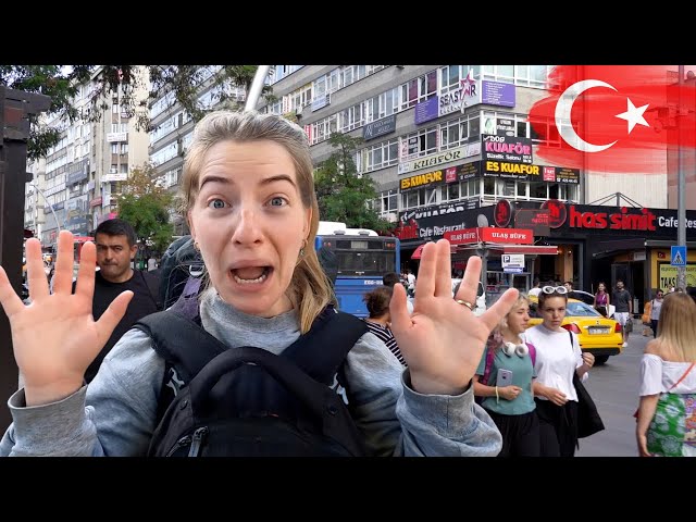 We finally escaped Europe! (Inside Ankara, Turkey) class=