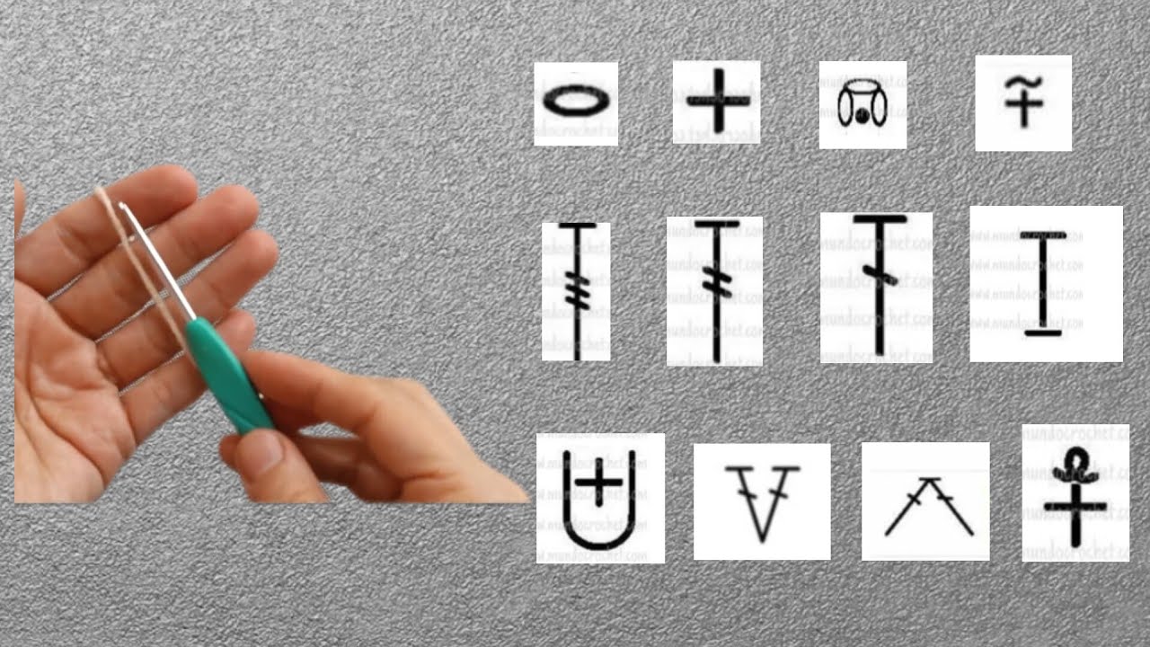 آموزش نقشه خوانی در قلاببافی(3)/یادگیری آسان crochet chart reading