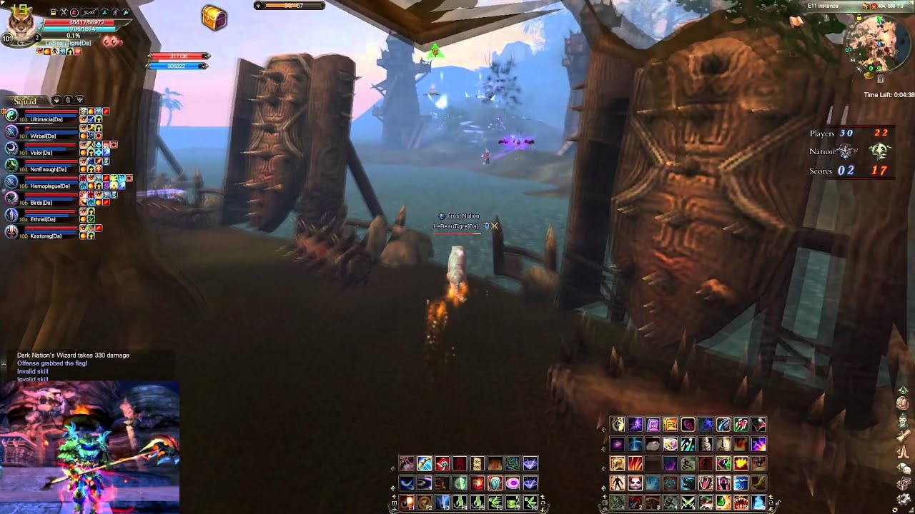 PWI Cross Server Nation War on Barb 2016 01 17