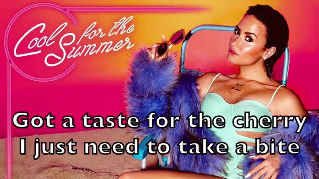Demi Lovato - Cool for the Summer Karaoke Acoustic Guitar Instrumental Backing Track + Lyrics