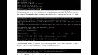 Installing an antivirus package on the server (ClamAV)