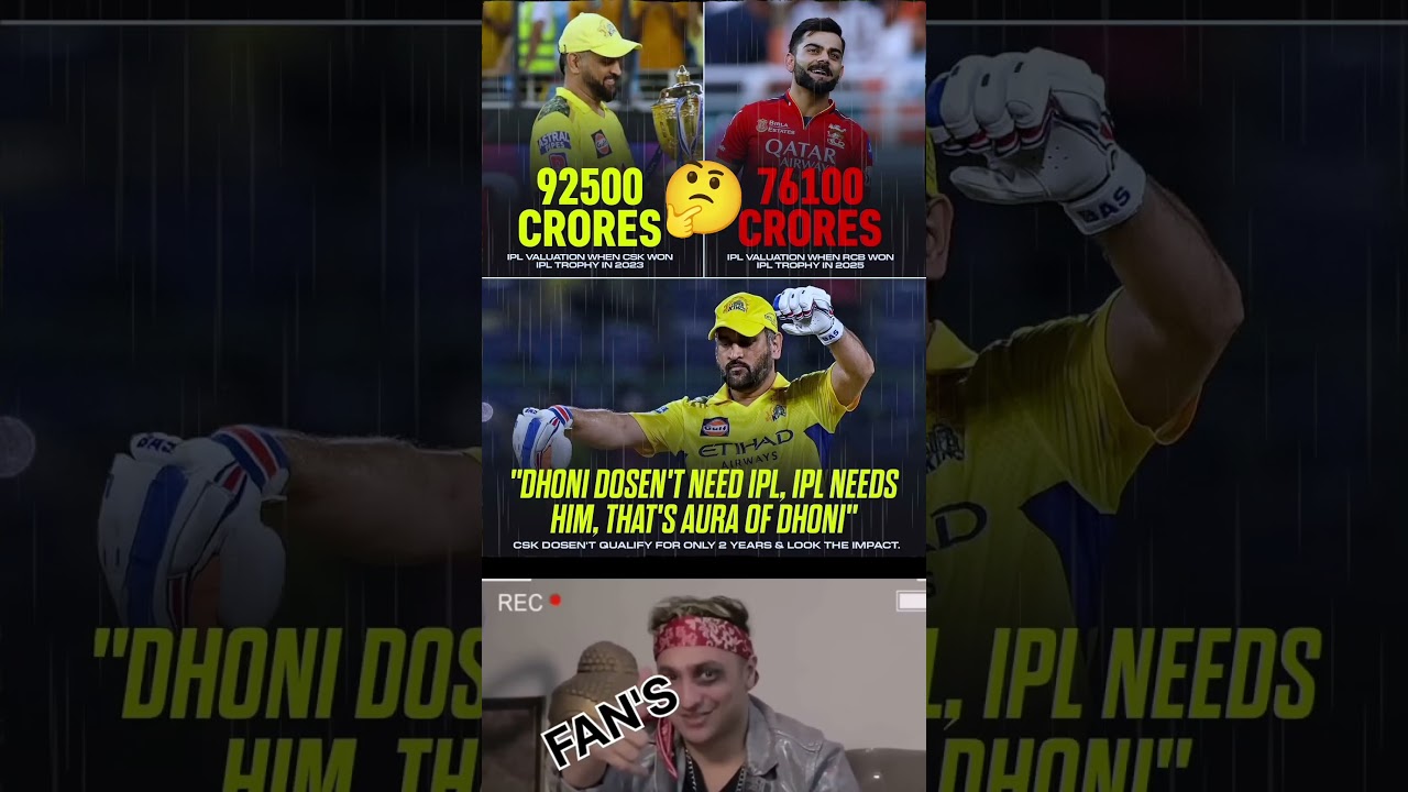 IPL achieved its highest valuation ever (₹92_500 crore) in 2023 when CSK lifted the trophy.