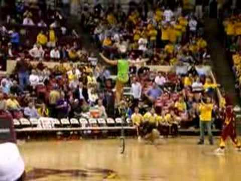 ASU Halftime Show- Chinese Acrobat