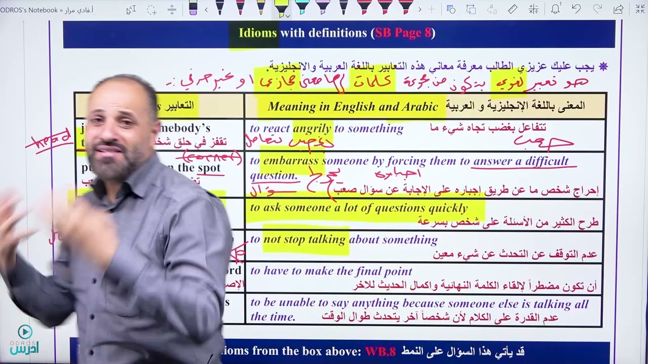 idioms with definitions  معاني جيل 2009