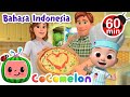 Ayo Membuat Pizza 🍕🍕🍕 | CoComelon Bahasa Indonesia - Lagu Anak Anak | Nursery Rhymes