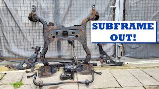 [Project Mini Cooper S R53] #13 | Removal of the front subframe | KINGBOLEN Ediag Elite