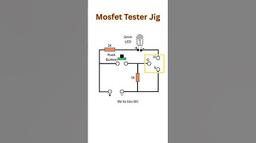 Is a MOSFET Tester Jig Worth It? | #Shorts #electricalshorts