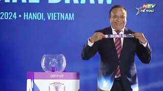 Việt Nam cùng bảng Indonesia ở AFF Cup 2024 | Thể Thao 365 | HTV Thể Thao