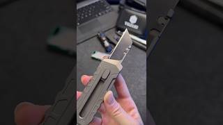 TGQ42 Titanium Multi-Functional Utility Knife - Replaceable Blades, Long Lasting & Portable