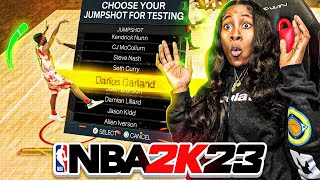 BEST JUMPSHOT FOR ALL SG PG BUILDS ON NBA 2K23 NEXT-GEN