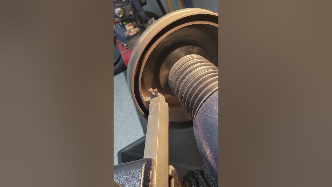 drum brake resurfacing YouTube