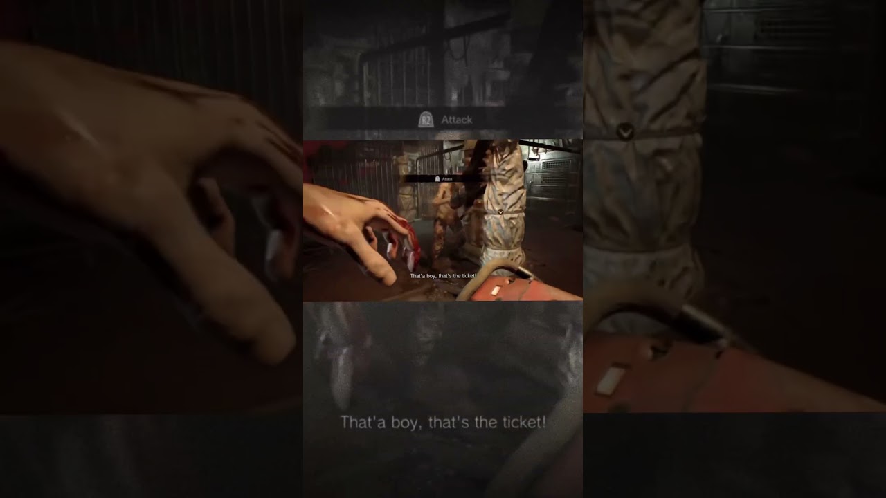 The effectiveness of darkness and adjusted lighting in RE7