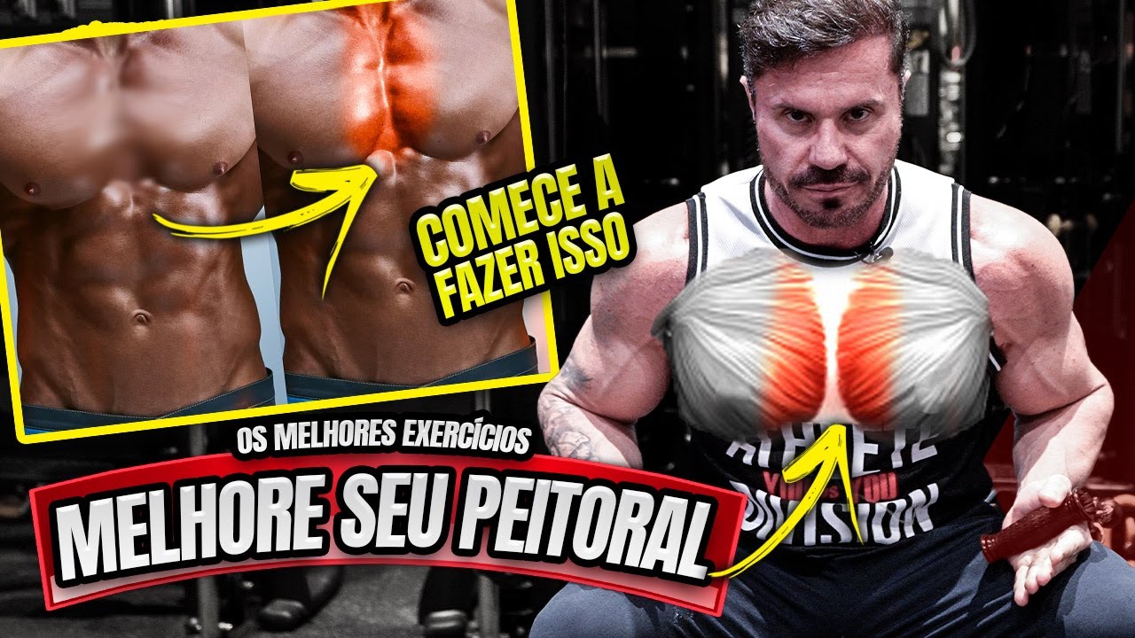 FAÇA ESSES EXERCÍCIOS PARA O MIOLO DO PEITORAL
