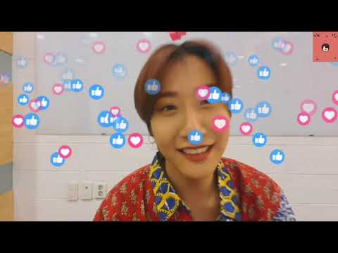 [ONEWE] Dongmyeong playing with filters on Vlive (원위 -  동명)