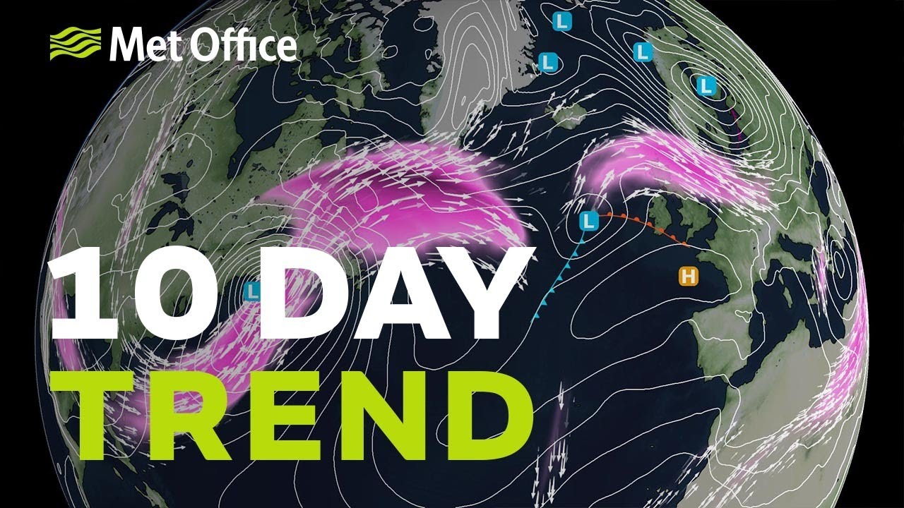 10 Day Trend – Changes on the way but any sign of snow? - YouTube