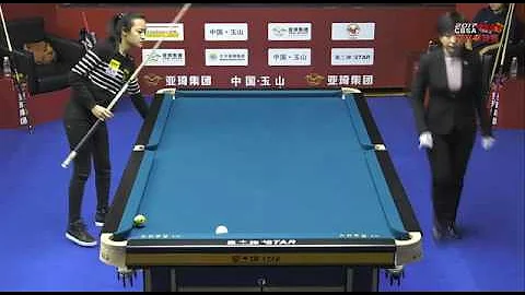 Ma Jiao VS Zhu Shuming - Ladies - 2017 Chinese Bil...