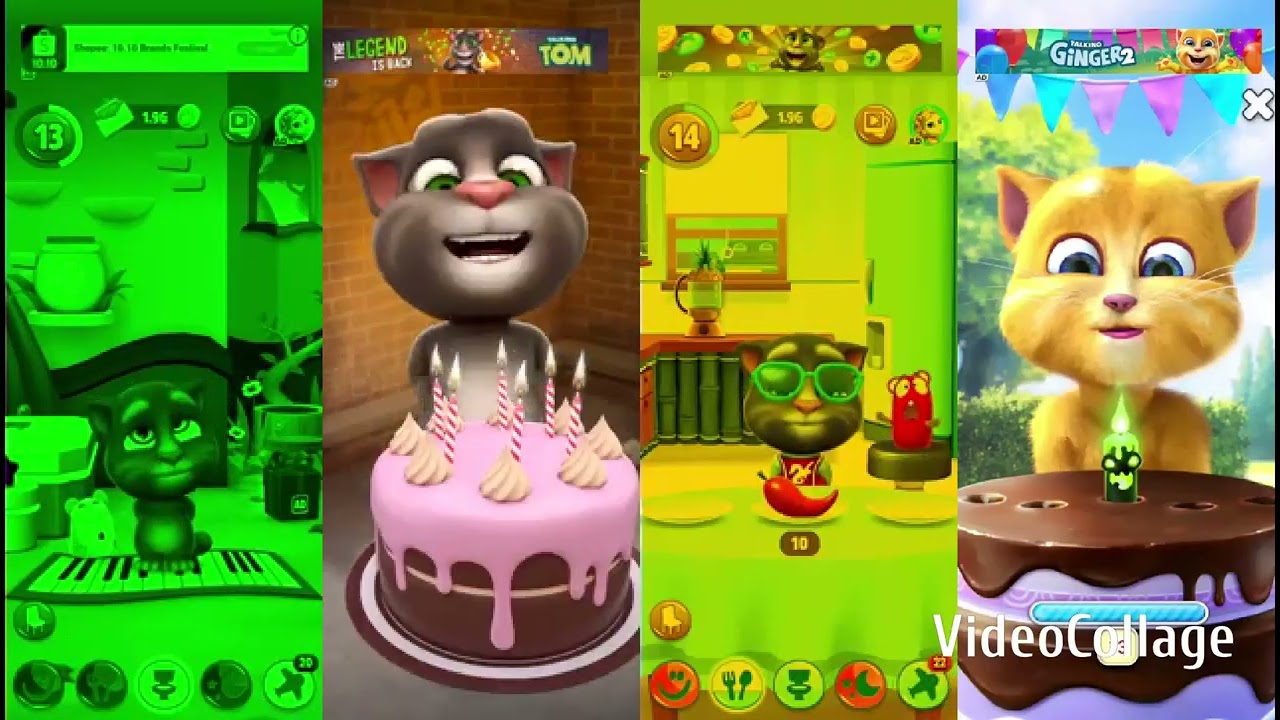 Talking Tom Funny Cool Play