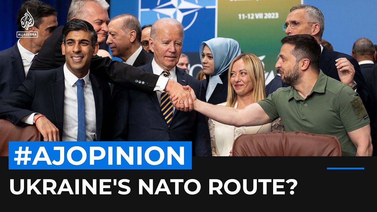 انضمام أوكرانيا إلى حلف الناتو أثناء الحرب؟ إليك كيف يمكن أن يحدث ذلك | #AJOPINION