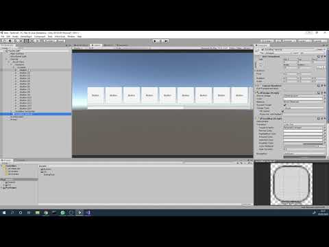 Unity un ScrollView con botones