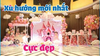 Trang trí sinh nhật cho bé gái - Chủ đề công chúa cực đẹp| Funny Day