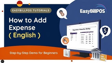 How to Add Daily Expense in EasyBillPOS Billing Software | Expense Voucher Entry Step-by-Step