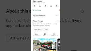 bus simulator Indonesia best Kerala livery app screenshot 1