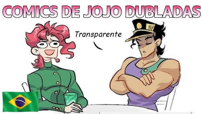 A dupla personalidade de Doppio - Comics de Jojo dubladas 