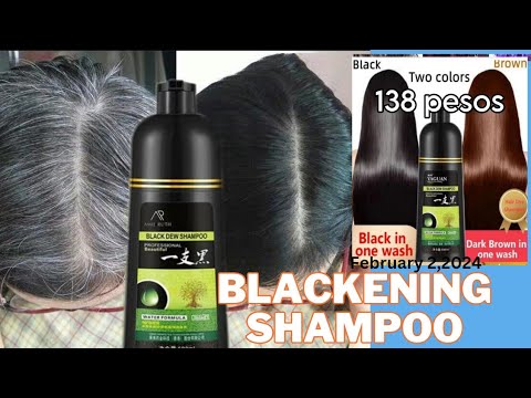 How to use Yaguan Hair dye Shampoo?