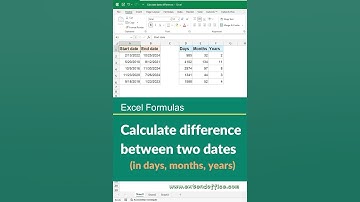 How to calculate differences between two dates quickly in Excel?